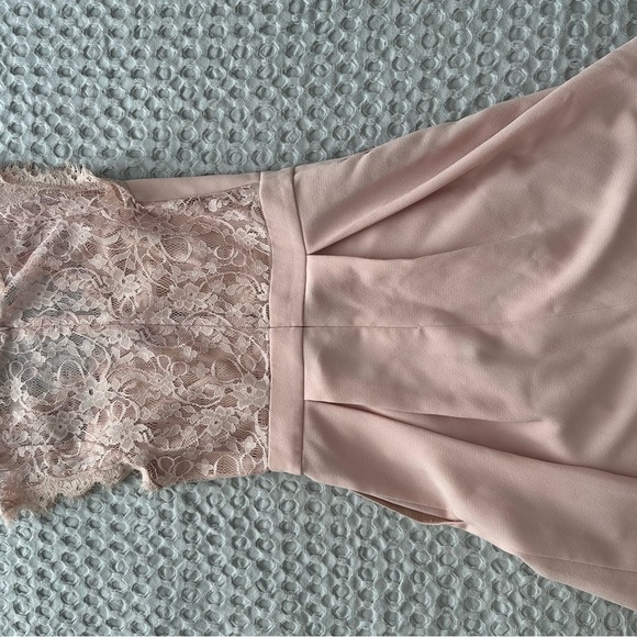 BCBGeneration Blush Lace Overlay - Picture 3 of 6